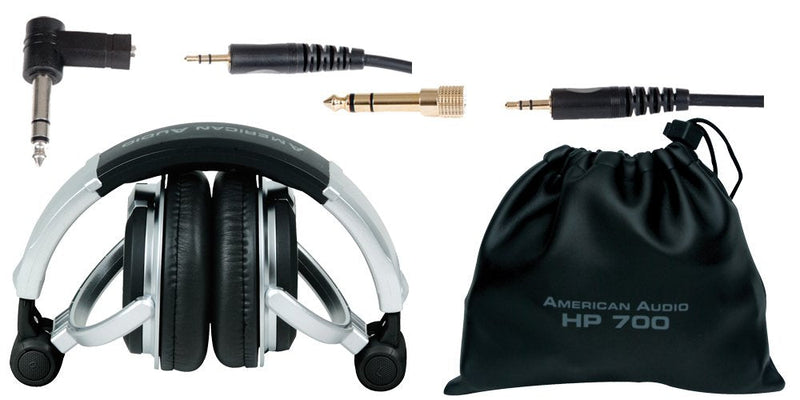 American Audio Hp700 Professional Foldable Dj Headphones