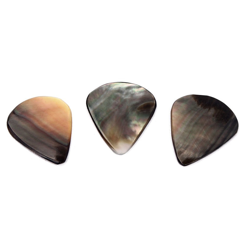 ULTNICE 3Pcs Guitar Picks Plectrums Shell Tones Guitar Pick for Ukulele Guitar