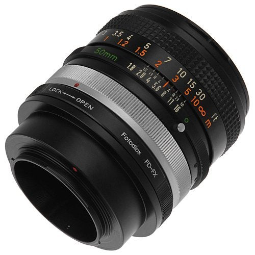 Fotodiox Lens Mount Adapter Compatible with Canon FD & FL 35mm SLR Lens on Fuji X-Mount Cameras Canon FD/FL Standard
