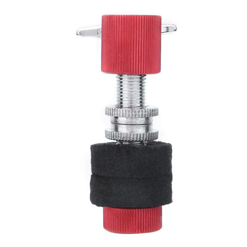 Bnineteenteam Hi Hat Clutch Red Black High Hat Clutch for Hi-Hat Cymbal Metal Hi-Hat Clutch Stand Drum Set Accessory