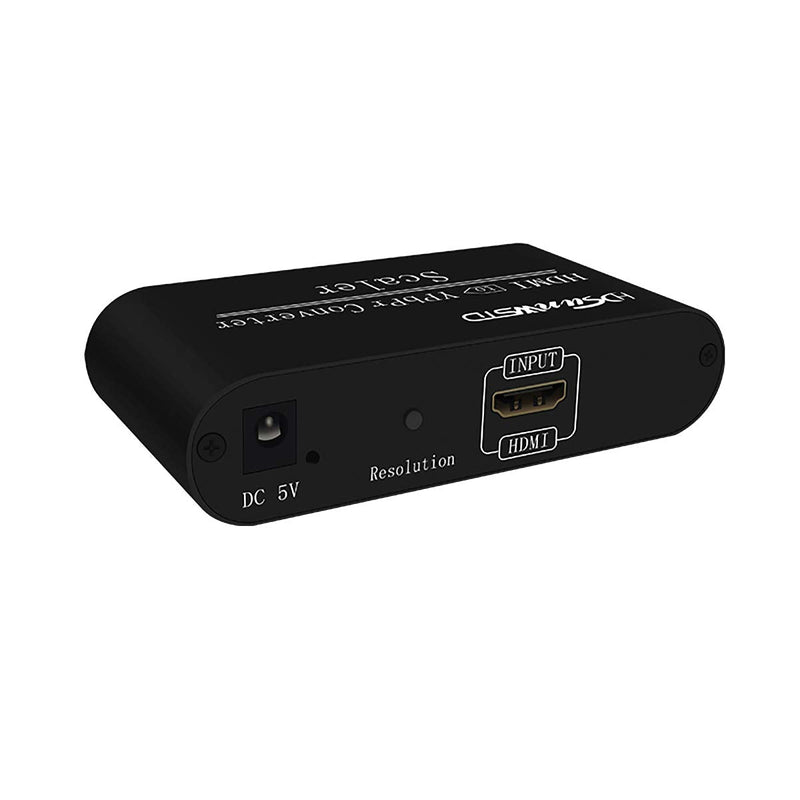 HDMI to 1080P Component Video (YPbPr/RGB/ 5RCA) Scaler Converter Adapter + R/L Support PS3, PS4, Blu-ray Player, DVD, Xbox, Notebook