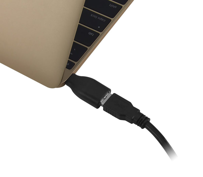 [AUSTRALIA] - SIIG USB 3.1 GEN 1 USB-C (Male) to USB Type-A (Female) Adapter for MacBook 12", Chromebook Pixel and other USB-C Compatible Devices USB C to USB A: Male to Female 