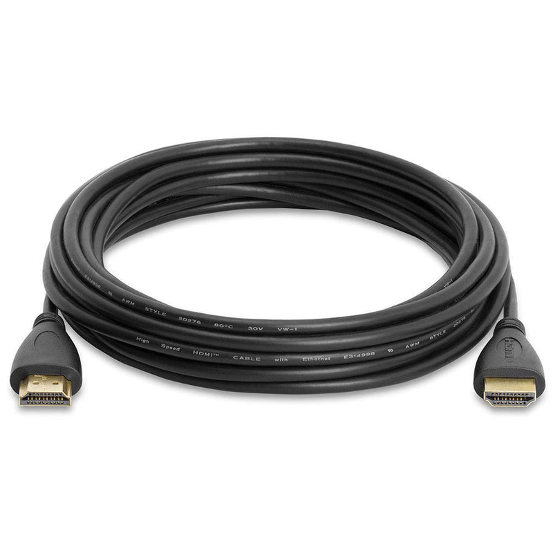 Cmple - HDMI 1.3 Cable Category 2 Certified (Gold Plated) -15ft 15Ft Black
