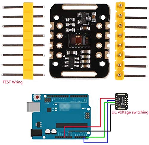 2pcs Heart-Rate Sensor Module, MAX30102 Blood Oxygen Sensor, Compatible with Ar duino STM32 2X