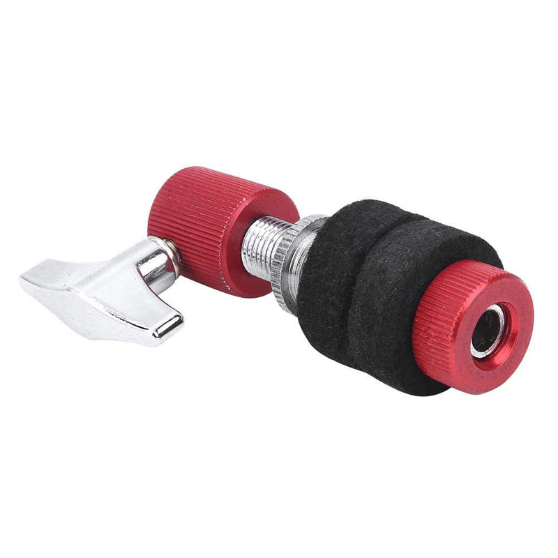 Bnineteenteam Hi Hat Clutch Red Black High Hat Clutch for Hi-Hat Cymbal Metal Hi-Hat Clutch Stand Drum Set Accessory