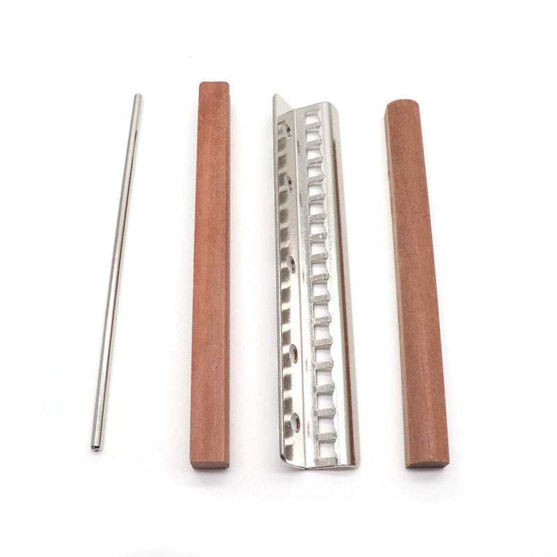 Timiy 17 Key Replacement Kit for DIY Kalimba Mbira Thumb Piano with Tune Hammer V1