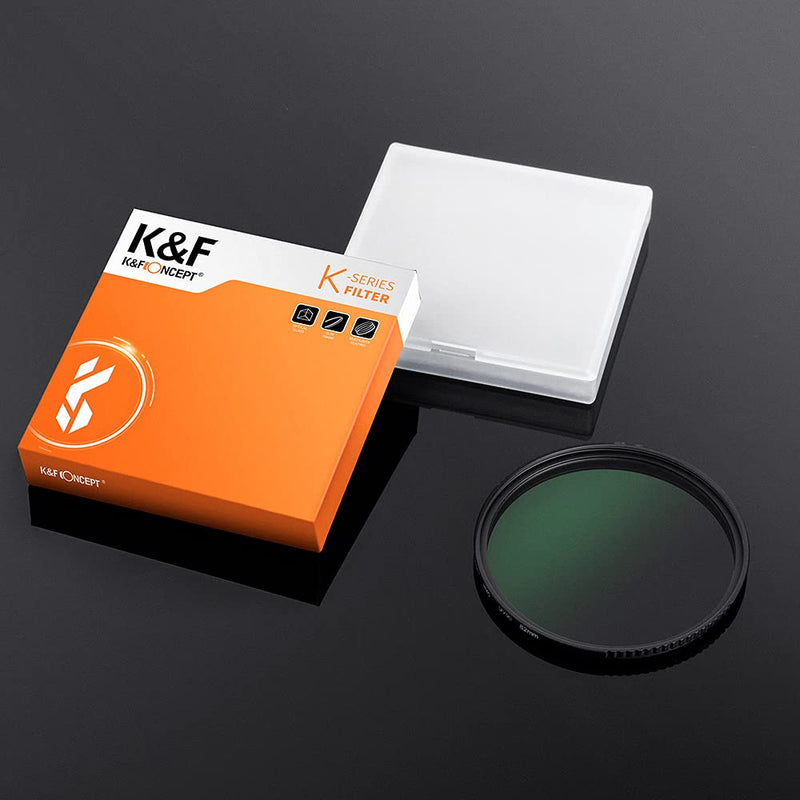 K&F Concept 37mm MC UV Protection Filter Slim Frame with 18-Multi-Layer Coatings for Camera Lens (K-Series)