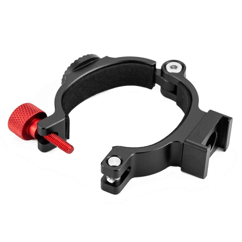 HAFOKO Osmo 2 Osmo 3 Osmo 4 O-Ring Clamp 1/4" Thread Extension Mounting O-Ring Hot Shoe Adapter Compatible with Osmo 2 Osmo 3 Osmo 4 Applied to Microphone Light Accessory Via 2 Cold Shoe Mount