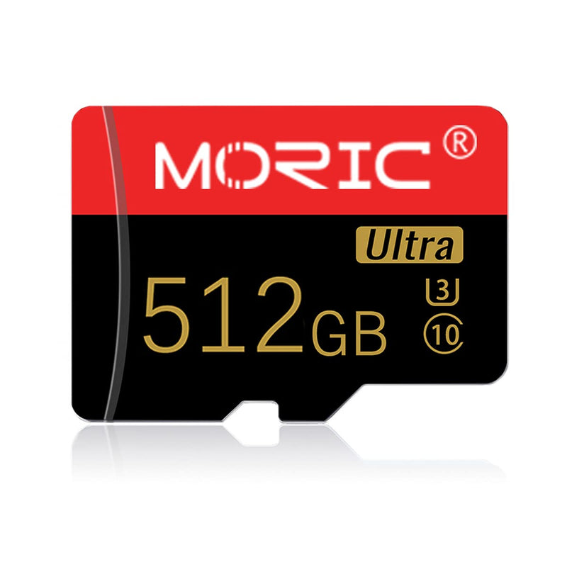 512GB MicroSD Memory Cards Micro SD Card,TF Card 512GB High Speed Class 10 with SD Card Adapter