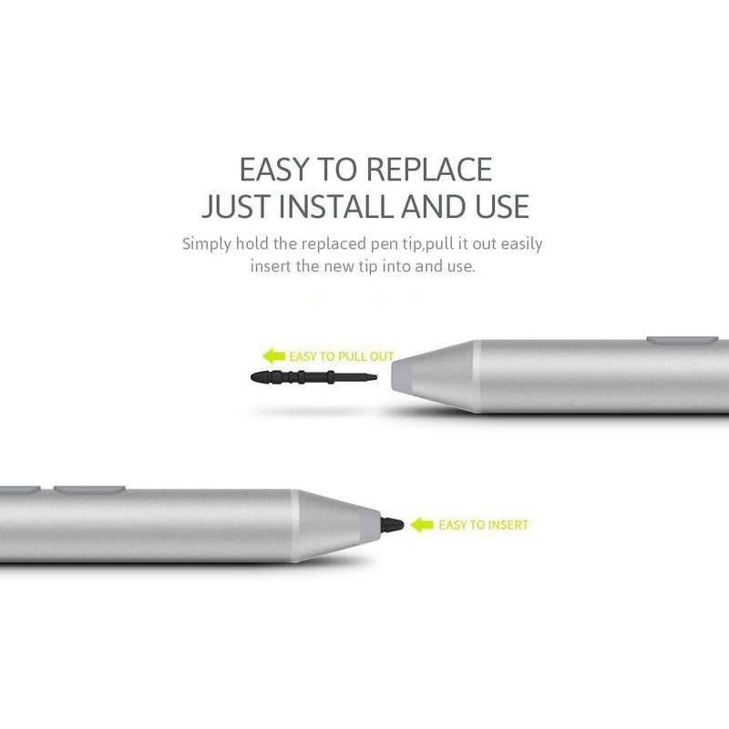 Digital Pen Active Stylus for HP Spectre x360 13-AC023DX, X2 12-C012DX, 13-AC013DX, 13-AC033DX, 15-BL012DX, 15-BL112DX, HP Envy 360 15M-BP012DX, HP Pavilion X360 11M-AD013, 14M-BA013DX (Platinum)