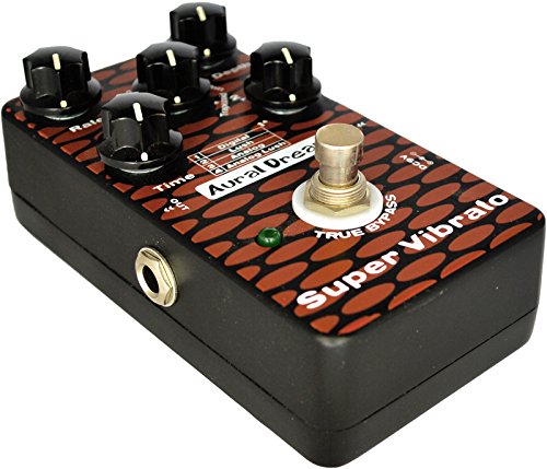 [AUSTRALIA] - Yanluo Aural Dream Super Vibrato Guitar Effect Pedal provides 4 vibrato modes and 6 modulation waveforms reaching 24 effects,True bypass. 