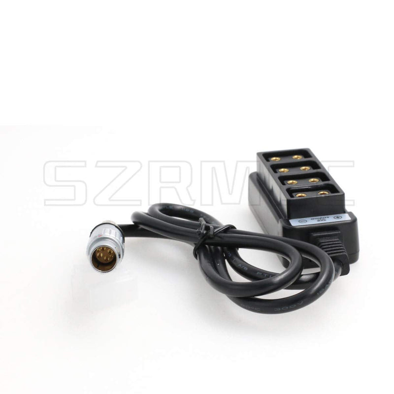 SZRMCC Ronin 2 Gimbal Stabilizer 1B 6 Pin Power Out to 4 Port D-tap Female Splitter Adapter Cable