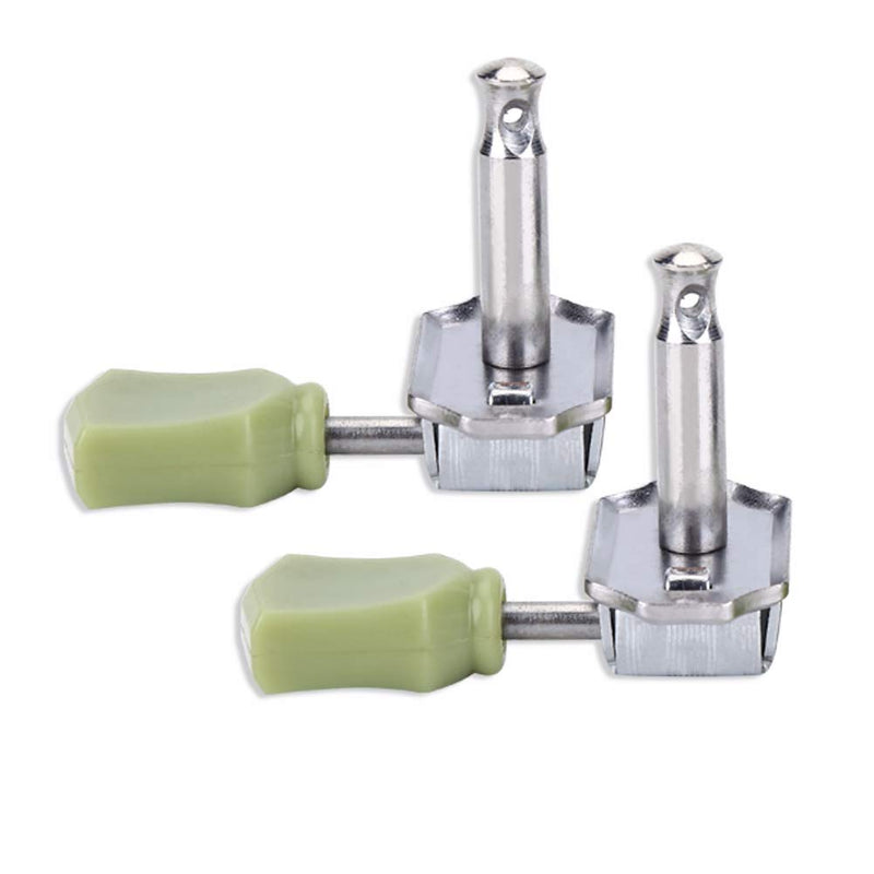 Dilwe Guitar Machine Heads, 3R 3L Machine Heads String Tuning Key Pegs Tuners Folk/Electric Guitar, Silver