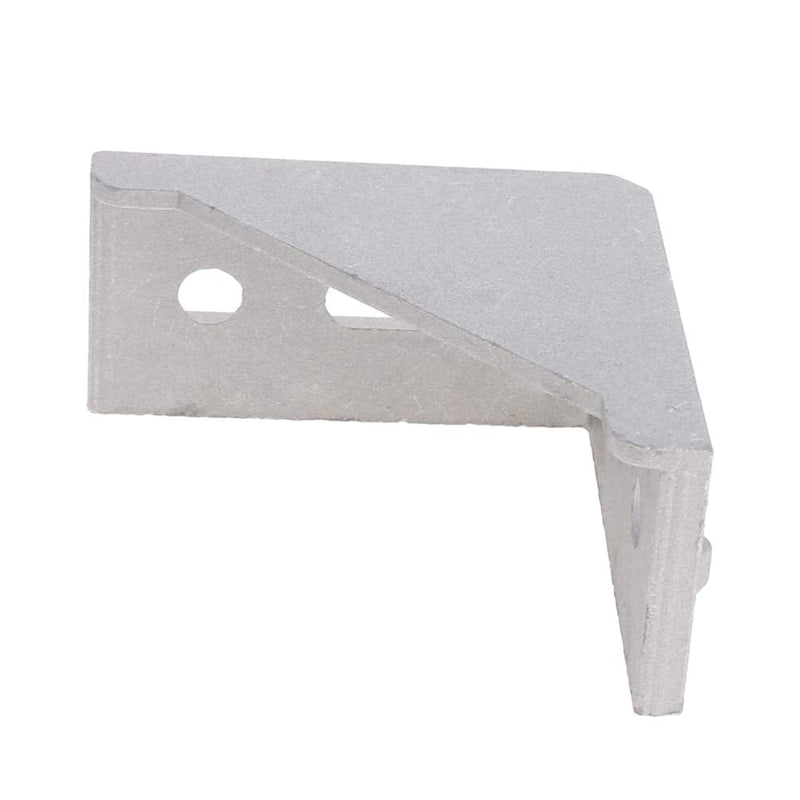 MroMax 6PCS Inner Angle Bracket Gusset Aluminum Alloy Inner Joint Bracket Suitable for 4080 Series Aluminum Extrusion Profile Silver