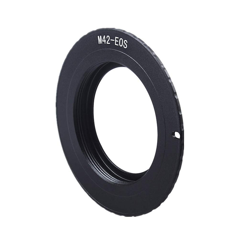 M42 to EOS Lens Adapter,M42 (42mm) Screw Lens to Compatible with for Canon EOS Cameras, fits EOS 1D, DS, Mark II, III,IV,1DC,1DX,D30,D60,10D,20D,20DA,5D,Mark II,Mark III,7D,Rebel XT,XTi,XSi,T1,T1i M42 to EOS adapter