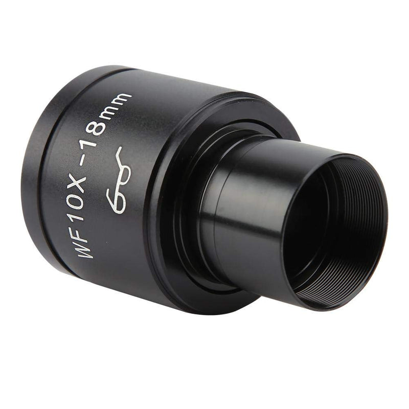 Eyepiece, WF10X/18mm Microscope Eyepiece Lens Biological Microscope Wide Angle Hight Eyepiont Eyepiece Lens for Biological Microscopy