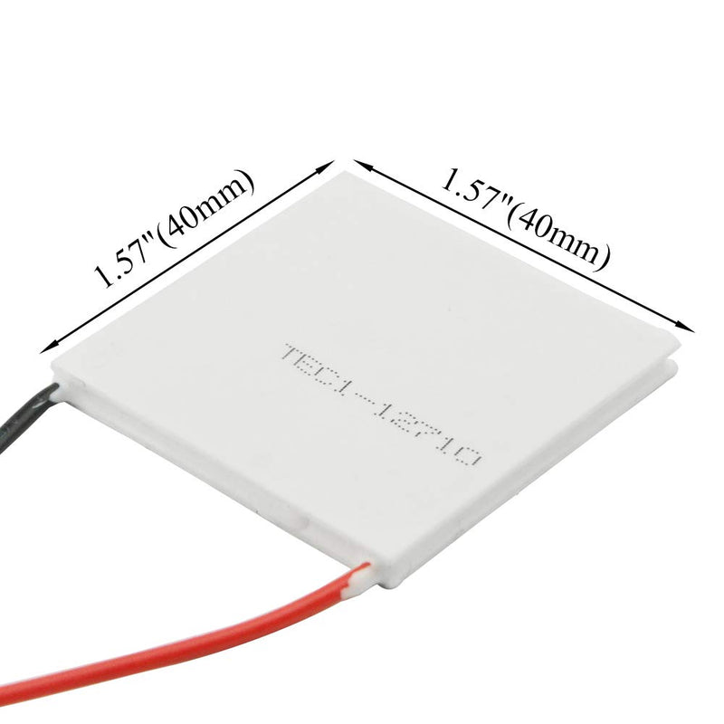 BXQINLENX 3 PCS TEC1-12710 Thermoelectric Cooler Peltier 40X40