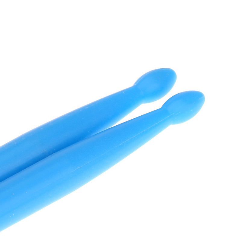 Andoer Pair of 5A Drumsticks Nylon Stick for Drum Set Lightweight Professional Blue