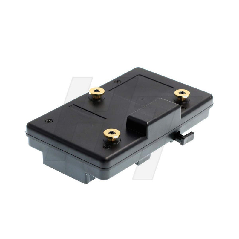 HangTon V-Mount Battery Plate to 3-Stud Adapter Plate Converter for Panasonic Camera Anton Bauer Gold Mount D-tap Output (A-GP-S) A-GP-S