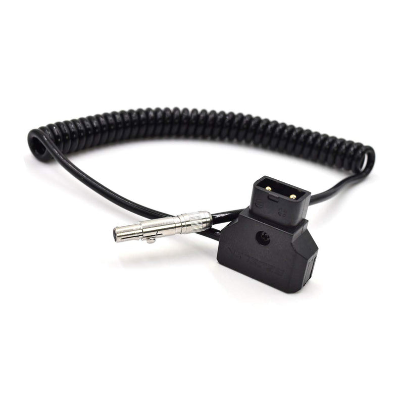 SZJELEN Dtap to Original NSC3F 3Pin Plug for Apollo Monitor Recorder/Odyssey 7Q Power Cable (Spring Line) Spring Line