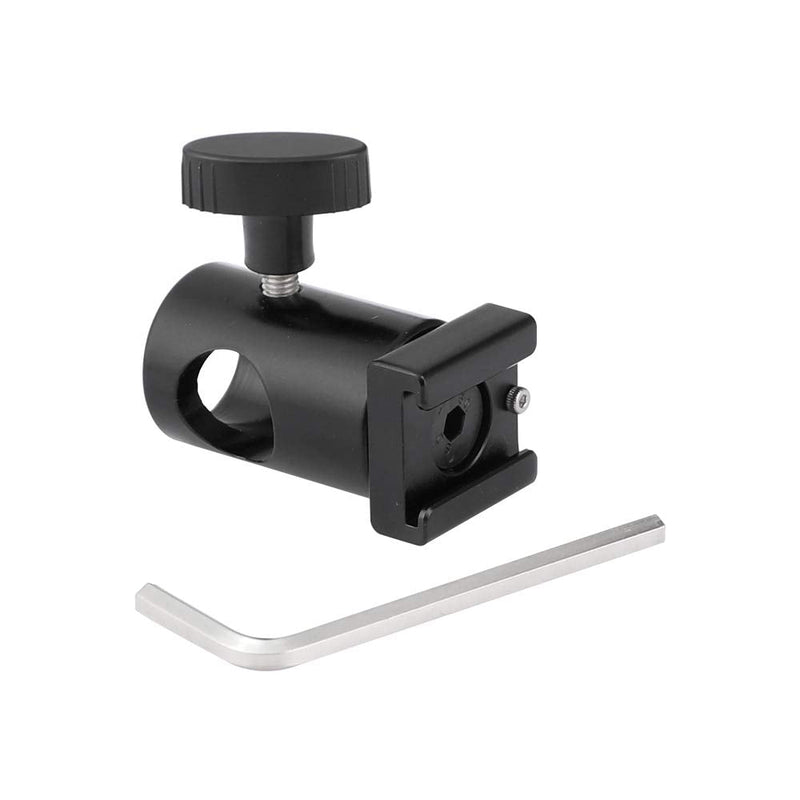 CAMVATE Light Stand Head with Cold Shoe Mount Adapter