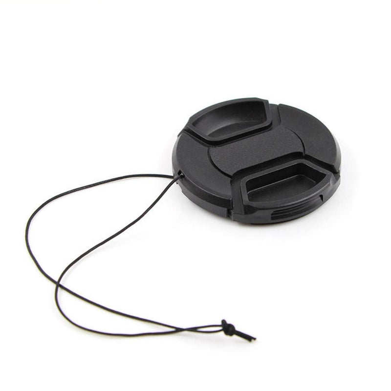 72mm Lens Cap Snap-on Central Front Splint Front Cover Lens Cap for Canon Nikon Sony Olympus Digital SLR Cameras and Other 72mm Filter Line Camera Lenses