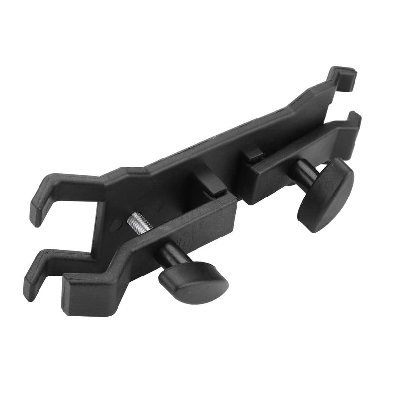 Bindpo Tripod Mounted Umbrella Holder, Outdoor Camera Tripod Umbrella Holder Clip Clamp Bracket Stand Photography Accessory