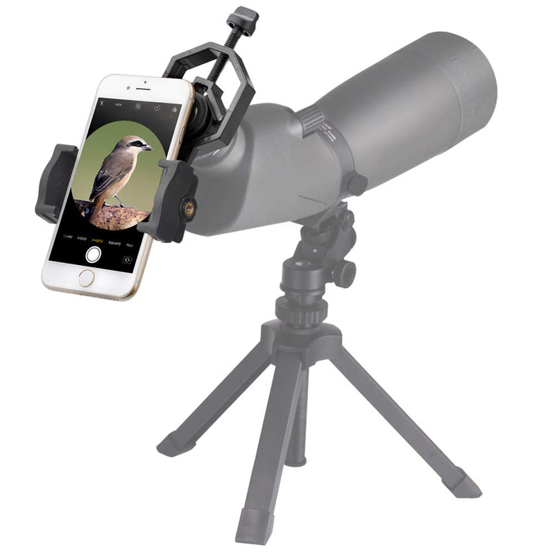 Starboosa Telescope Adapter Camera Mount, Smartphone Mount, Work with Telescope Spotting Scope Microscope Monocular Binocular - Fits iPhone, Samsung, HTC, LG and Smartphone (Camera Adapter-C1) CAMERA ADAPTER-C1