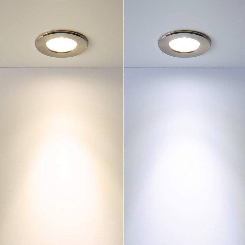 Armacost Lighting 221125 Recessed Mini Integrated LED Puck Lights, Bright White (4000K) Bright White (4000K)