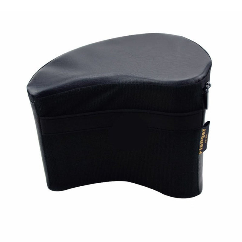 Guitar Cushion PU Leather Cover Built-in Sponge Contoured Guitar Bass Cushion Padded Support for Classical Acoustic Electric Guitar Players Guitarist Musical Instruments Accessories Tool