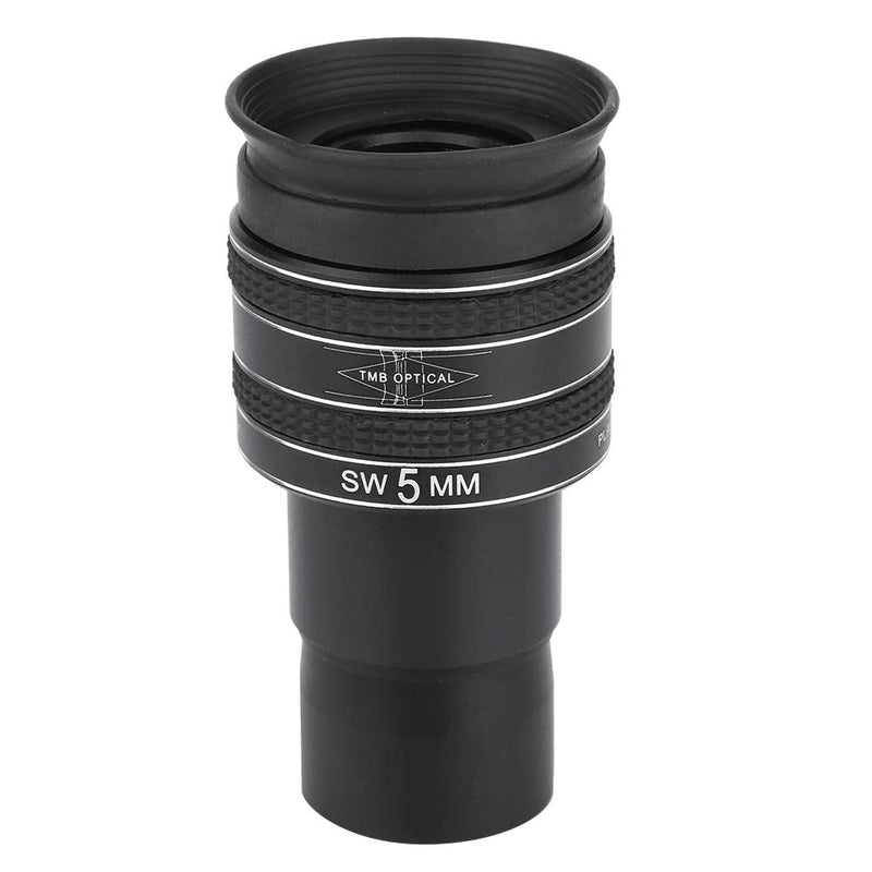 DAUERHAFT Planetary Eyepiece,Metal HD Telescope Eyepiece 5mm Focal Length 58 Degrees Full Multilayer Coated Green Lens Planetary Eyepiece,for Deep Space Objects