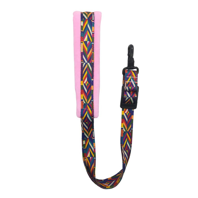 Saxophone Strap Colorful Sax Neck Harness Pink Padded for Alto Tenor Baritone Soprano