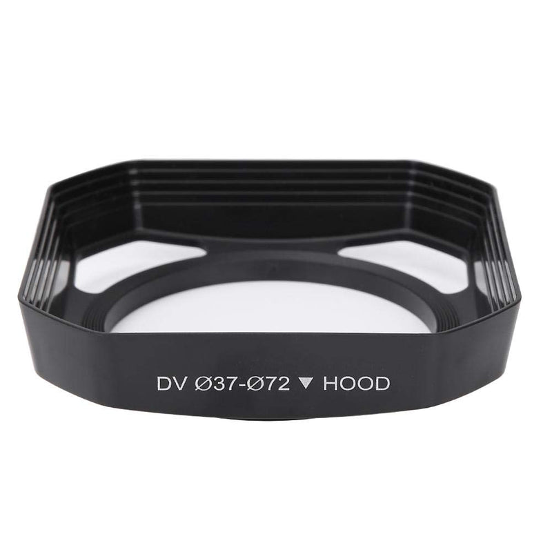 Tosuny 37mm/72mm DV Lens Hood Camera Lens Protector Lens Cover for Digital Video Camera, Improve Image Clarity and Color Reproduction