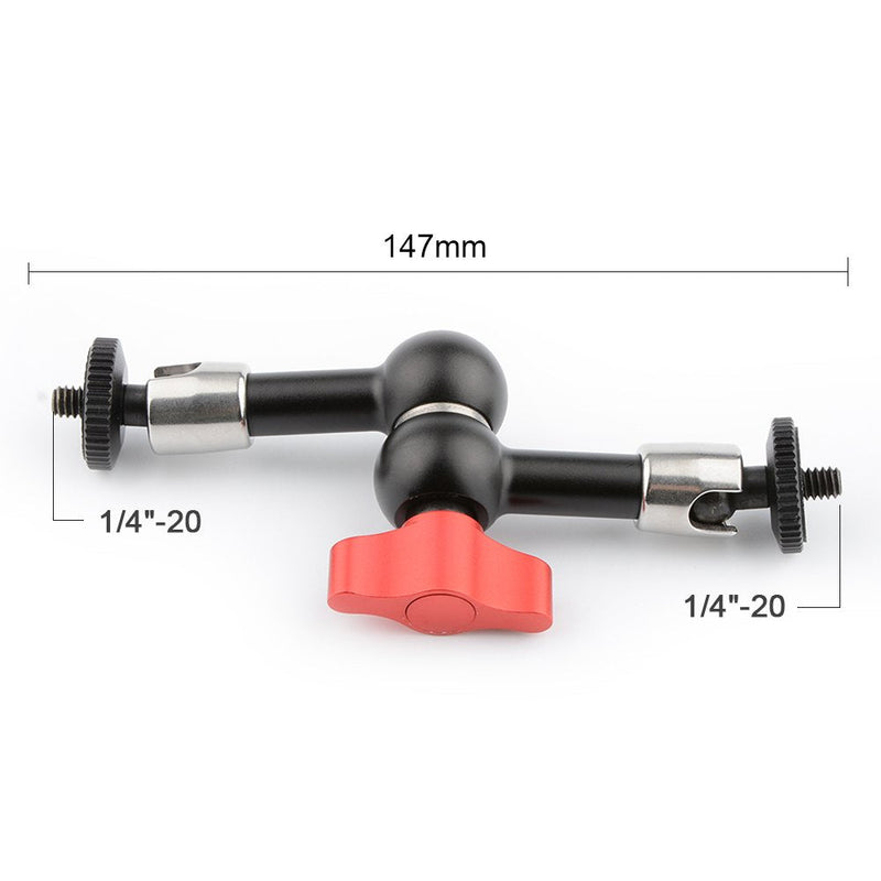 CAMVATE 5.7" Articulating Magic Arm V1(Red，147mm) - 1481