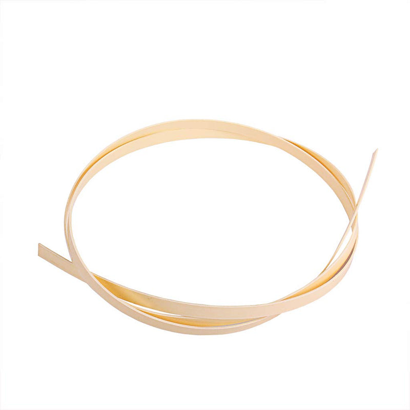 Alnicov 1630x10x1.5mm Plastic Binding Purfling Strip for Acoustic Classical Guitar,Cream Color