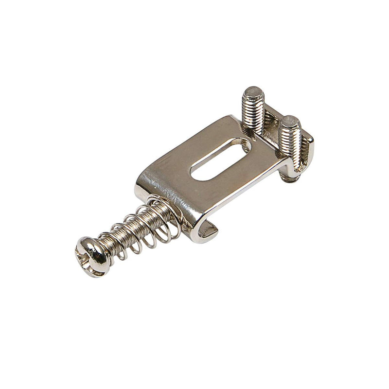 Musiclily Pro 11.3mm Steel Vintage Style Guitar Tremolo Bridge Saddles for Strat Stratocaster Electric Guitar, Nickel(Set of 6)