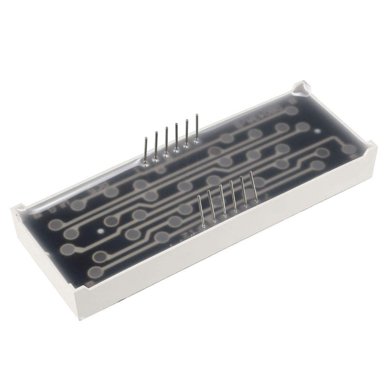 uxcell Common Anode 12 Pin 4 Bit 7 Segment 2.83 x 1.02 x 0.35 Inch 0.8" Red LED Display Digital Tube