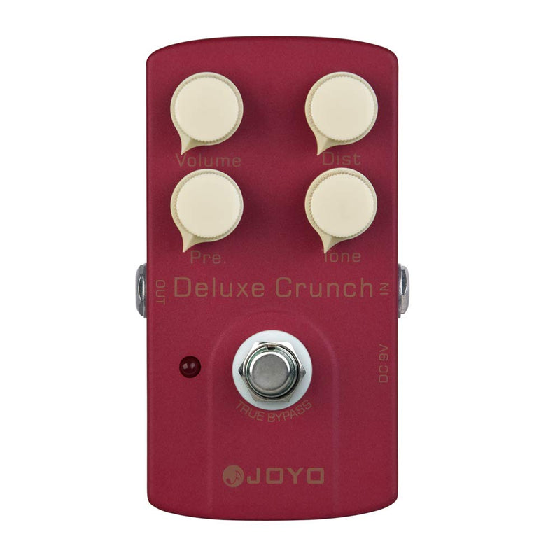 [AUSTRALIA] - Crunch Distortion Pedal, JOYO JF-39 Deluxe Crunch Guitar Effect Pedal for Electric Guitar Pedal True Bypass 