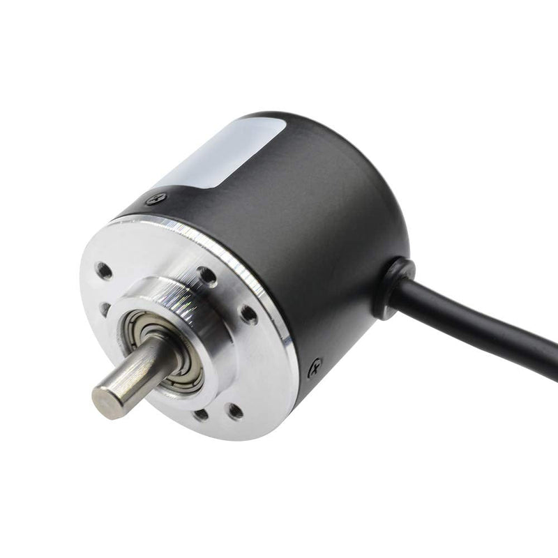 600P/R Rotary Encoder, Aideepen AB 2 Phase Incremental Rotary Encoder 6mm Shaft 5V-24V Wide Voltage