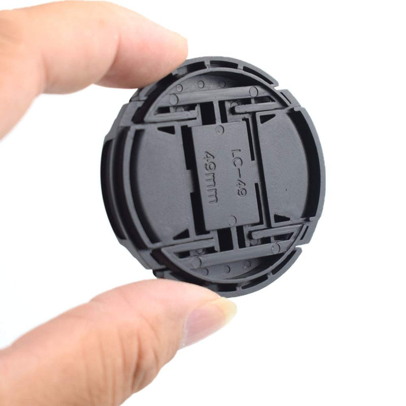 49mm Front Lens Cap (49mm Camera Lens Cap) Compatiable All Brands Ø49mm Camera Lens and Other Lenses with 49mm Filter Thread.