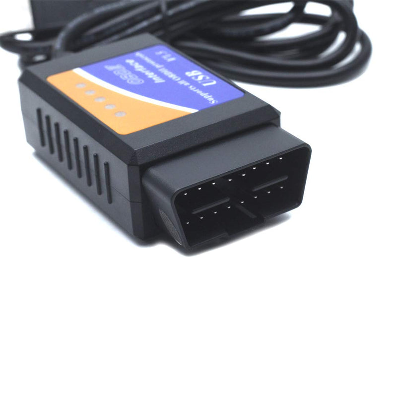 AUTUT ELM327 USB OBD2 Car Diagnostic Scanner Scan Tool for Ford Mazda