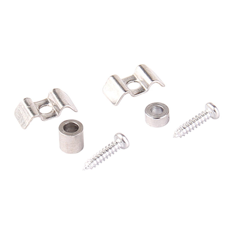 [AUSTRALIA] - Musiclily Metal Vintage Style Guitar String Trees String Guides Retainers for Fender Strat or Tele Style, Chrome(Set of 2) 