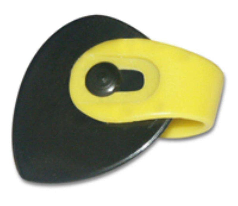 Fred Kelly Picks D5TB-L-3 Delrin Bumblebee Teardrop Large Light Guitar Pick