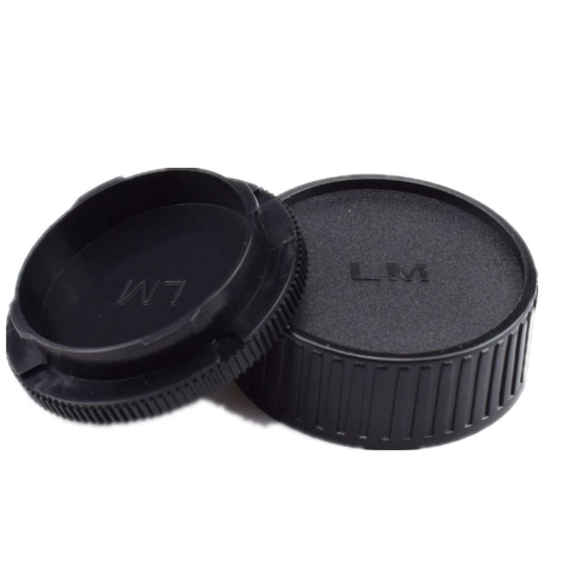 Camera Body and Rear Lens caps,Compatible with for Leica M LM, Zeiss ZM, Voigtlander VM Lens Body and Lenses Leica M-Mount Cameras