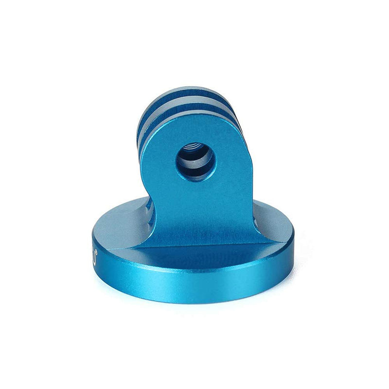 [AUSTRALIA] - HSU Aluminum Alloy Metal GoPro Tripod/Monopod Mount with Aluminum Thumbscrew for GoPro Hero 10, 9, 8, 7, 6, 5, 4, 3+, 3, 2, 1 HD, AKASO Campark and Other Action Cameras (Blue) Monopod Mount + Thumbscrew (Blue) 