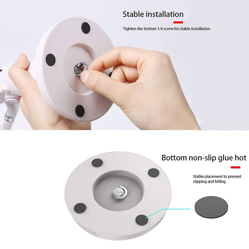 OM5 Base Stabilizer Accessories Handheld Gimbal Phone Stand Mount Base for DJI OM5 White