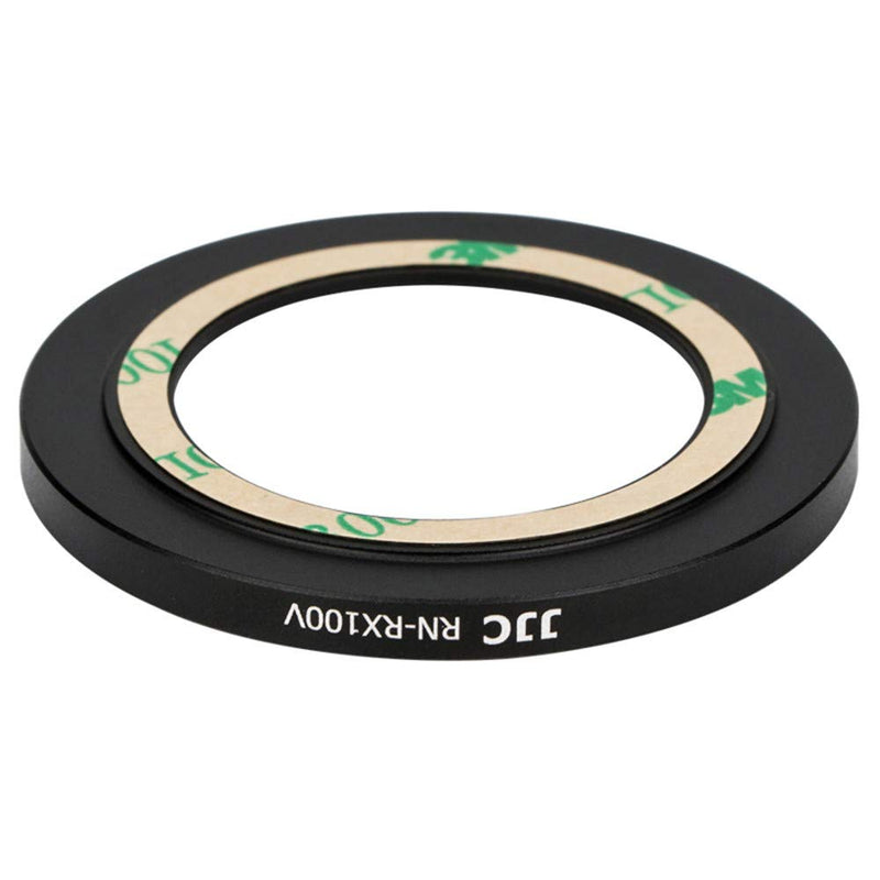 Dedicated Metal 52mm Thread Filter Adapter Lens Adapter for Sony RX100M5A RX100M5 RX100M4 RX100M3 RX100M2 RX100 Installing UV CPL ND Filter, Includes 52mm Snap-On Lens Cap & Cap Keeper String