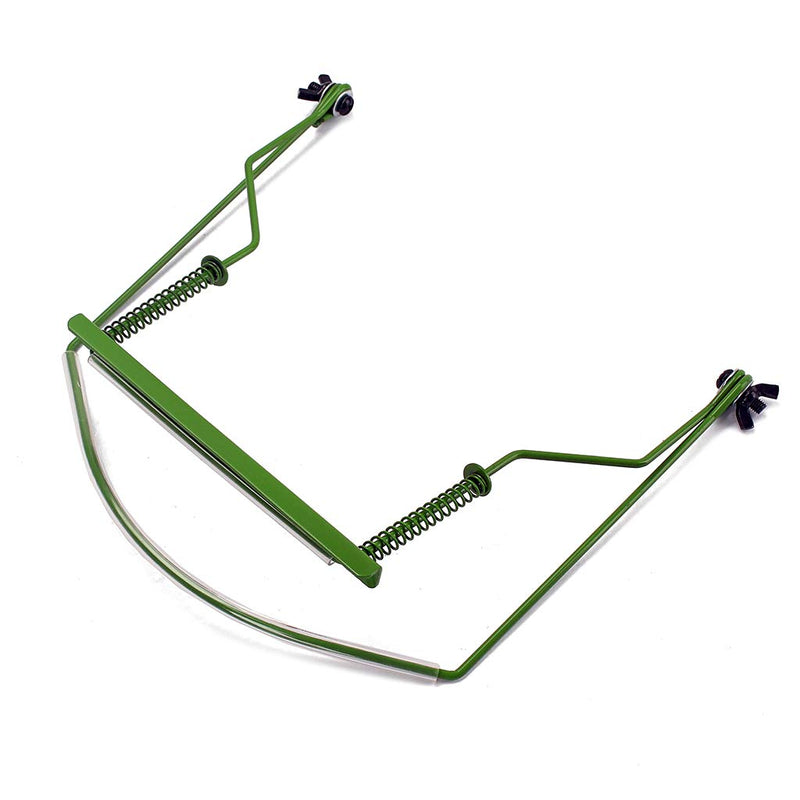 Alnicov Harmonica Holder Neck Holder Stand for 10-Hole Harmonicas Green