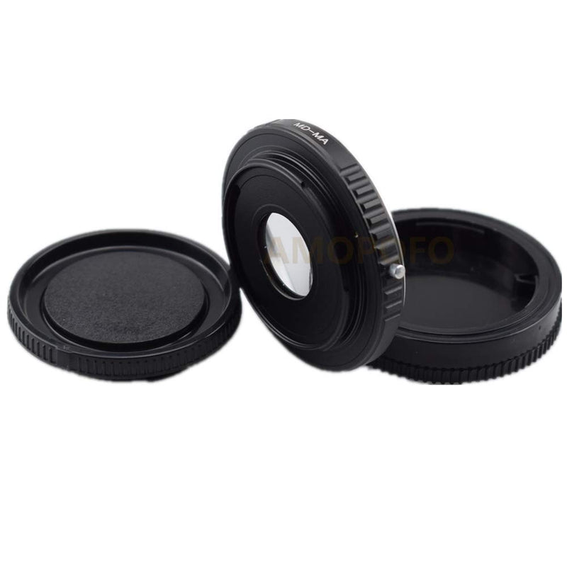 MD to MA Lens Adapter,Compatible with Minolta MD MC Rokkor Lens to Minolta MA & for Sony Alpha MD,MA A99 A58 A65 A57 A77 A900 A55 A35 A700 A580 A560 with Optical Glass Adapter Minolta MD to MA adapter (with optical glass)