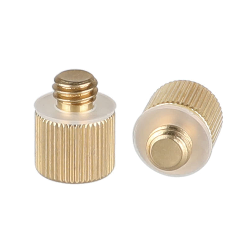 CAMVATE 1/4"-20 Female Threaded Adapter to 3/8"-16 Male Threaded Post(2 Pieses) - 1243